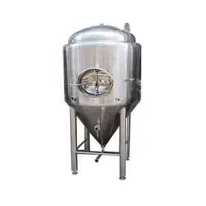 beer conical jacketed fermenter 304 Stainless Steel vinegar wine fermentation tank Conical Fermenting Tank