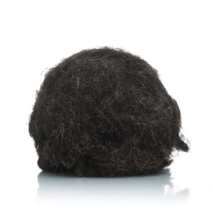 Naturel brut Marron Lavé <span class=keywords><strong>Laine</strong></span> de Mouton Cardée À Vendre - Product Image 5