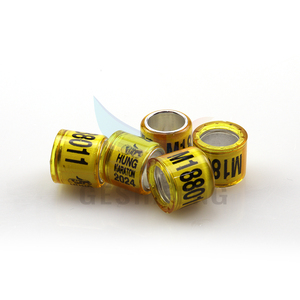Geshifeng <span class=keywords><strong>Model</strong></span> baru pita kaki merpati cincin merpati aluminium plastik untuk casing merpati - Product Image 6