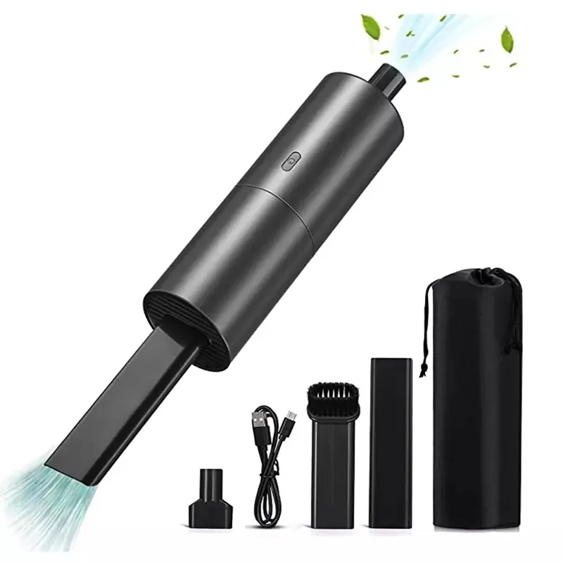 Dropshipping High Efficient Car and home newest Portable mini handheld wet and dry cordless wireless vacuum cleaner