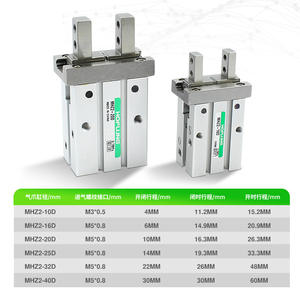 กระบอกลมนิ้วจับแบบขนานสำหรับหุ่นยนต์ MHZL2/MHZ2-10d16D20d25d32d40d - Product Image 5