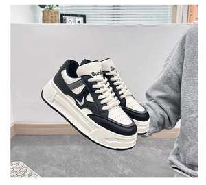 Vente en gros d'usine, nouvelles chaussures décontractées d'hiver pour femmes, chaussures de marche confortables avec semelle intérieure en caoutchouc PVC - Product Image 1