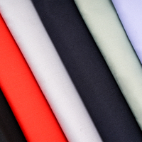 Fournisseur en gros de textiles tissés sergé pour vêtements de travail, uniformes, chemises, 100% coton teint, imperméable, moyen