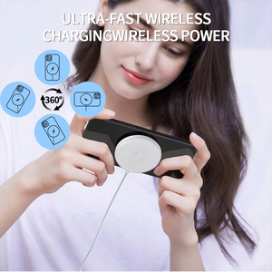 Xách Tay Mô Hình Tư Nhân Sạc Không Dây Pad Nhanh Chóng Sạc Từ Tính Cho <span class=keywords><strong>Apple</strong></span> 16 15 14 13 Loạt Điện Thoại Di Động - Product Image 4