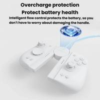 Soporte de Carga para Control Izquierdo y Derecho MOBAPAD SA1 para M6-HD / Switch (Blanco)