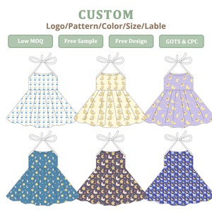 Kız Çocuk Yazlık Kıyafetleri 2026 Yeni Stil Spagetti Askılı Elbise Yelek Elbise Bebek Şifon Çiçekli Çocuk Elbisesi Çocuk Eteği - Product Image 1