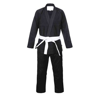 Uniforme de judo gi para adultos y niños, uniforme de diseño personalizado de la mejor calidad, color negro, venta al por mayor - Product Image 1