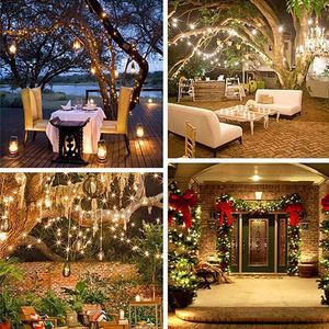 Fée de Noël Lumière Extérieure D'intérieur Scintillement Décoration Sapin De Noël 10M 100 A MENÉ Des Lumières De Ficelle - Product Image 4