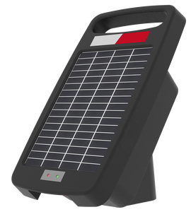 <strong>Solar</strong> <strong>Electric</strong> <strong>Fence</strong> Charger Energizer- 10 Mile Range, 0.18 Joules <strong>Electric</strong> <strong>Fence</strong> for Cattle Horse Elephants - Product Image 1