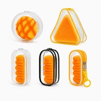 Boîte mystère transparente, mini porte-clés, étui à poupée, pochettes à monnaie, organisateur, pochette de rangement, jouet mignon aléatoire, sac à poupée