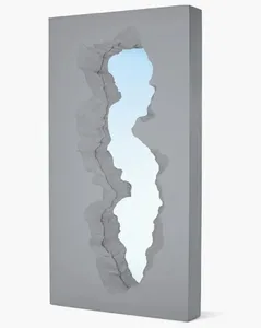 <span class=keywords><strong>Espejo</strong></span> de pie de cuerpo entero con efecto de erosión de <span class=keywords><strong>espejo</strong></span> <span class=keywords><strong>roto</strong></span>, estilo italiano, para decoración y vestidor - Product Image 4