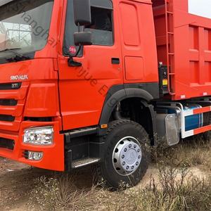 Camión Tractor con Remolque Contenedor Sinotruk Howo Usado, Cabeza Tractora Sino Track 6x6 6x4 371hp 375hp - Product Image 6