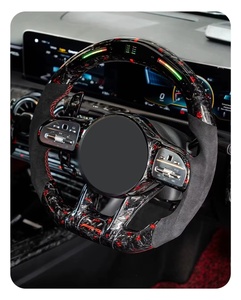 Sợi carbon màu Đỏ dẫn tay lái cho AMG <span class=keywords><strong>A</strong></span> <span class=keywords><strong>C</strong></span> E S GLC GLe CLS CLA GLA g-class 2012 2024 - Product Image 3