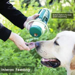 Botella de agua para perros Super Design con contenedor de comida, portátil, a prueba de fugas, para viajes, para mascotas de tamaño mediano y pequeño - Product Image 2