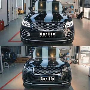 Kit de carrocería de coche superior para <span class=keywords><strong>land</strong></span> <span class=keywords><strong>rover</strong></span> L405 Range <span class=keywords><strong>Rover</strong></span> Vogue 2013-2017 <span class=keywords><strong>Año</strong></span> convertir a 2022 SVAstyle incluye luces de parachoques de capó - Product Image 4