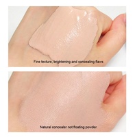 Base de Fard à Paupières Longue Durée 12ml, Imperméable, Correcteur, Formule Minérale Scintillante, Texture Crème Lactée Métallique Légère pour les Yeux