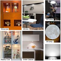 Lampes LED RGB USB pour armoire, éclairage d'étagère à télécommande pour impression 3D, kit de lampe LED Bambu Lab avec coque