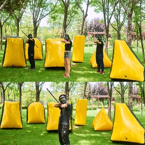 Bunker Gonfiabili da Combattimento per Tiro con l'Arco, Giochi CS, Arco Ricurvo e Frecce, Attrezzatura da Paintball, Frecce per Tag, Bunker per Tiro con l'Arco - Product Image 5