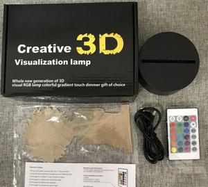 Personalizado Anime Demon Slayer Dragon-Balls 3D Night Touch Control remoto Colorido Decoloración Lámpara de <span class=keywords><strong>noche</strong></span> Luz creativa - Product Image 6