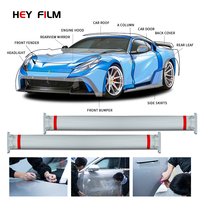 Film de protection de peinture brillant HEY FILM 7,5 mil en TPU auto-réparant haute résistance aux rayures pour voiture, 1,52x15m, vente en gros usine