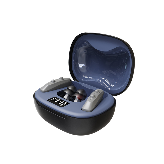 64 Channels Rechargeable RIC Hearing Aids for Seniors