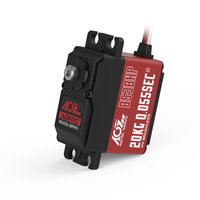 Promesse de marque B53BHP V2 Super Speed 0.055Sec 20KG HV Servo de gouvernail numérique sans brosse pour modèles RC