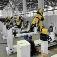 Robot de Soldadura, Dispositivo Inteligente con Servomotor, Nivel de Protección IP54, Puede Usarse en la Industria Naval