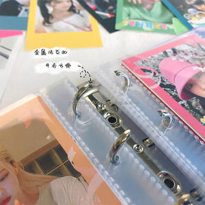 GOSS Support Custom Design 3Inch Photo <span class=keywords><strong>Album</strong></span> Mini Storage Book Creative Fashion Korea Kpop Collection Card Book with Inner Pages - Product Image 6