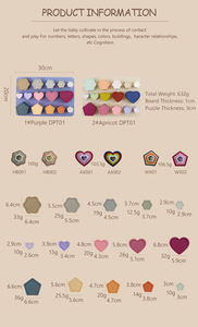 NUEVO Éxito de Ventas, Bloques de Apilamiento de Silicona con Forma de Estrella, Corazón y Flor, Torre de Vasos, Juguetes Educativos Montessori, Bonito Regalo para Niños - Product Image 5