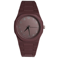 Montres à quartz pour couple, octogonales, simples et tendance, avec bracelet en plastique, nombre arabe, plusieurs couleurs, vente chaude en usine