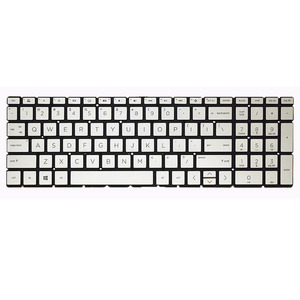 Clavier pour ordinateur portable <span class=keywords><strong>HP</strong></span> 15-DR/DK 17-BY/CA <span class=keywords><strong>15S</strong></span>-DY DU Gr, clavier d'ordinateur portable avec rétroéclairage pour ordinateur portable <span class=keywords><strong>HP</strong></span> - Product Image 6