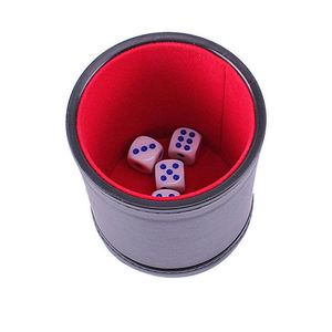 Copa de Dados de Cuero Sintético PU de Alta Calidad para Fiestas, Juegos de Mesa Familiares, Suministros para Bares y Entretenimiento - Product Image 4