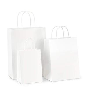 Szcx Groothandel Goedkope Custom Logo Gedrukt Apotheek Geneeskunde Ziekte Ziek Witte Papieren Zak Voor Medisch Ziekenhuis Drogisterij Winkel - Product Image 1