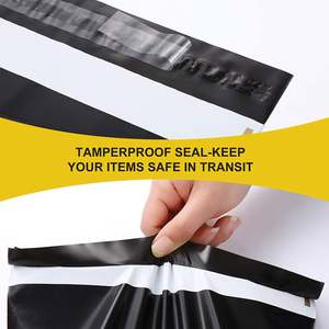 Sac de livraison par courrier biodégradable avec personnalisation de logo, grand sac de livraison par courrier pour l'emballage de produits - Product Image 3