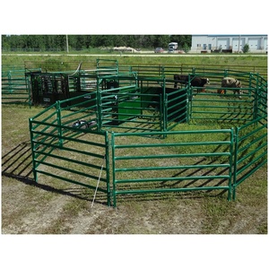 工厂价格镀锌6英尺12英尺重型二手金属马栏板圆笔板牲畜马栏板 - Product Image 5