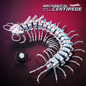 DIY Mechanical Centipede Building <strong>Model</strong> with LED Lights - 698-Piece Engineering Assembly <strong>Kit</strong>, Halloween Gift <strong>for</strong> <strong>Adults</strong> &amp; Teens - Product Image 2