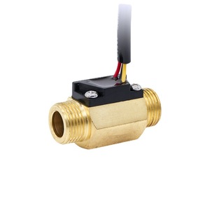 Sensor Inteligente de Flujo de Agua de Latón de 3 Puntos, Grifo de Agua Eléctrico con Efecto Hall, Controlador de Plástico para Medios Líquidos, Control de Agua - Product Image 2