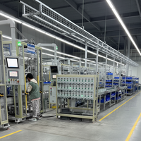 Lini Perakitan Gearbox Semi-Otomatis Stune dengan Kontrol PLC 380V 120KW Kapasitas 25 unit/jam