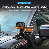 Support de fixation rapide pour phare/feux de recherche sur montant A côté conducteur pour Chevrolet ZR2