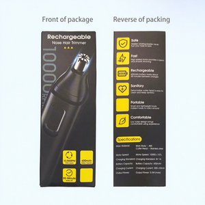 Vendita calda di alta qualità ricaricabile <span class=keywords><strong>naso</strong></span> orecchio trimmer sicurezza a basso rumore lavabile rasoio elettrico <span class=keywords><strong>per</strong></span> uomo uomo - Product Image 1