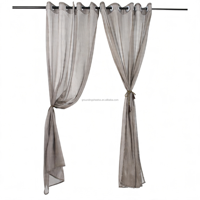 Faraday Curtain Silver Fiber Mesh Conductive Fabric for Electromagnetic Shielding Window Textile Use