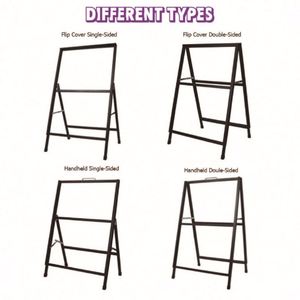 Double Side a Frame Sign Stand <b>Advertising</b> Custom a Frame Sign a Frame Outdoor Sign - Product Image 2