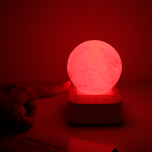 Mesin kebisingan putih 24 suara menenangkan 7 warna lampu malam portabel perjalanan rumah tangga alat tidur kebisingan putih untuk bayi - Product Image 4