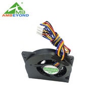 Mini ventilateur turbo 5008 DC 5V à faible bruit, utilisé sur l'atomiseur portatif, petit module de refroidissement