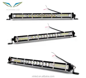 Thanh Đèn Led 10 Inch 20 Inch 30 Inch Đèn Chạy Ban Ngày 12V-24V Đèn Làm Việc LED Kết Hợp Lũ Tại Chỗ Cho Xe Tải Đèn Lái Xe Máy Kéo