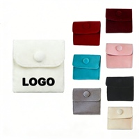 Produit phare 2026 : Pochettes en velours personnalisables avec logo, sacs en velours, pochettes à bijoux recyclables, enveloppes pour bijoux, pochettes pour boîtes de rangement de bijoux