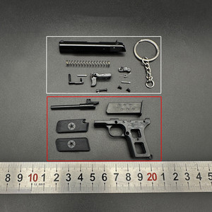 พวงกุญแจโลหะผสมสังกะสีรุ่นปืน TT33 <span class=keywords><strong>Tokarev</strong></span> ขนาด 7.0 ซม. ของสะสม ของขวัญ - Product Image 5