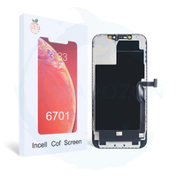 Écran de smartphone RJ INCELL pour iPhone X XS MAX 11 12 Mini 13 Pro 14 Plus 15 Pro Max, réparation d'écran LCD de téléphone portable, écrans LCD de téléphone portable