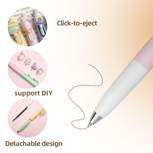 Bolígrafos Retráctiles Mini de Tipo Clic con Logotipo Personalizado, Ancho de Escritura de 0.5 mm, de Plástico, para Suministros de Oficina y <span class=keywords><strong>Escolares</strong></span> - Product Image 5