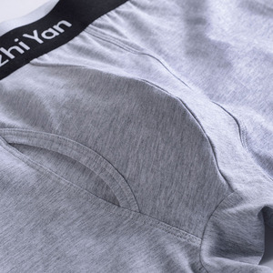Boxer Lunghi Estivi da <span class=keywords><strong>Uomo</strong></span> in Cotone e Spandex, <span class=keywords><strong>Taglie</strong></span> Grandi M-2XL, Morbidi, Traspiranti e Confortevoli - Product Image 5